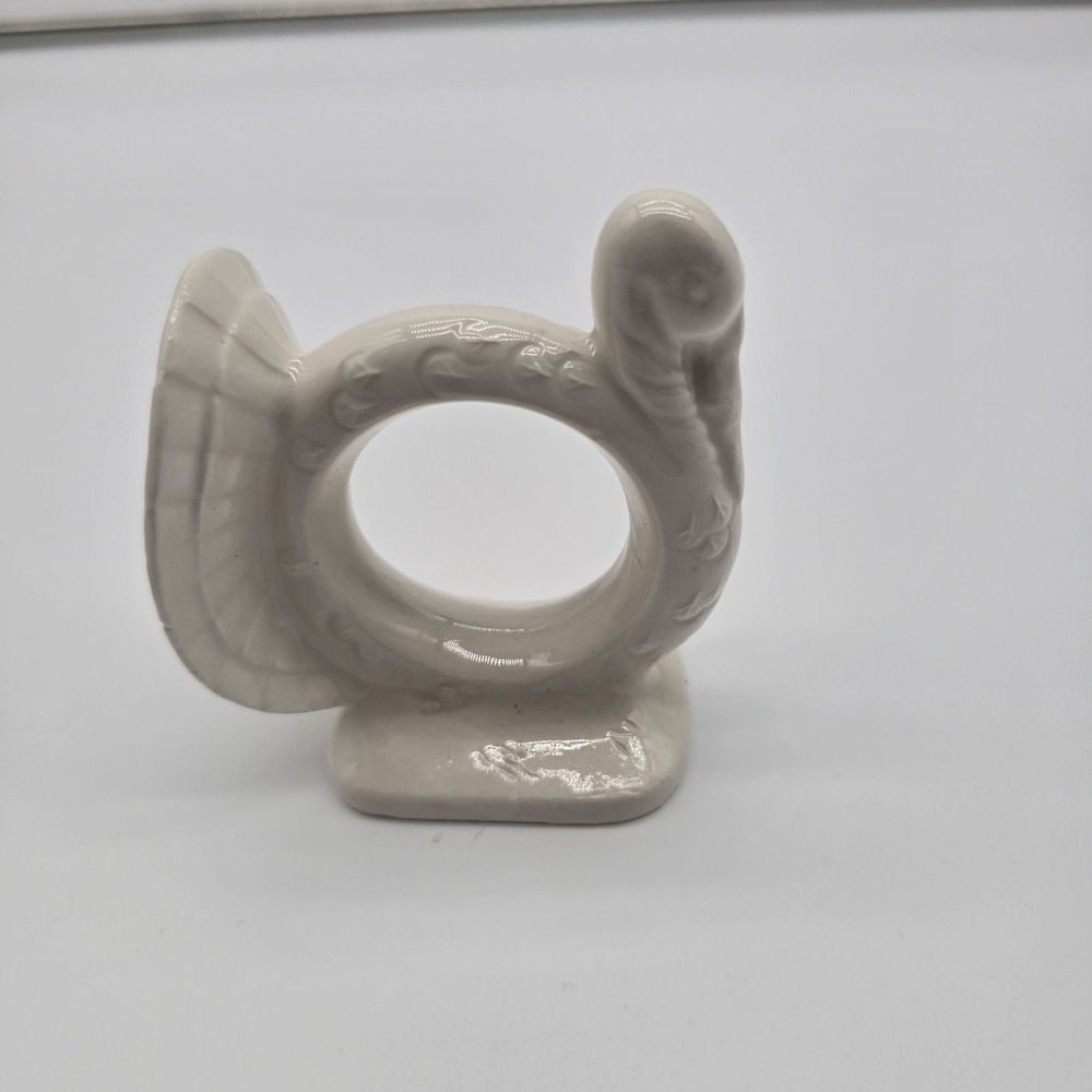 Vintage Ceramic Turkey Napkin Ring‎  Replacement